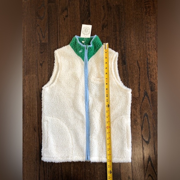 The Beaufort Bonnet Company Boys 14 Van Camp Vest Palmetto Pearl Sherpa … - Picture 11 of 13